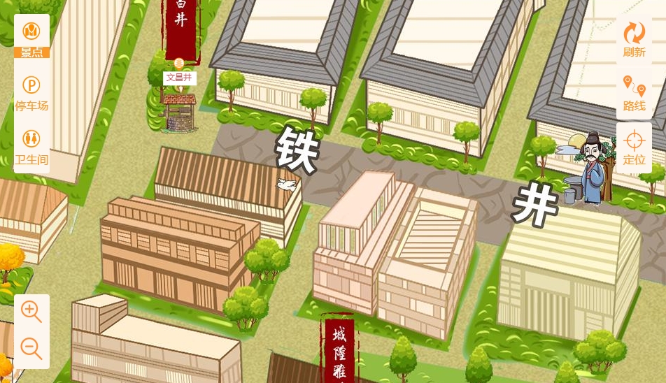 沙湾智慧景区：手绘地图与语音导览的完美融合